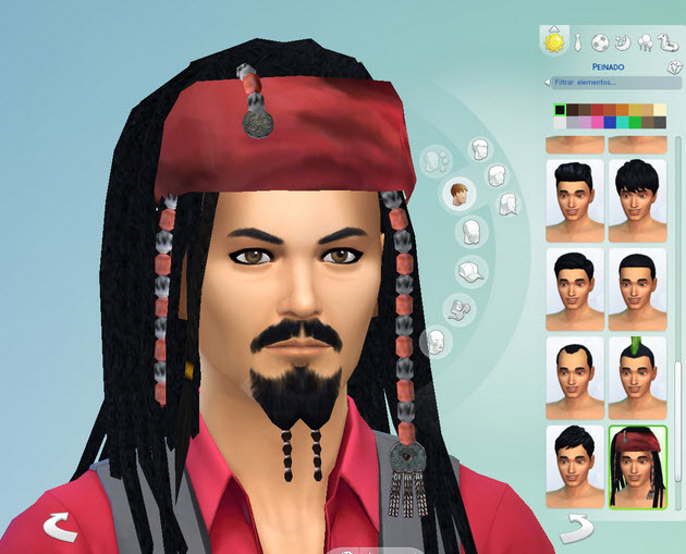 ģ������4(The Sims 4)���Լ��ձȺ����ܿ˴���ͷ��MOD����